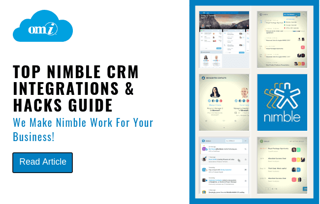 Top 10 Nimble CRM Hacks & Tips