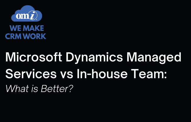 Microsoft Dynamics Managed Services vs In-house Team: What is Better?