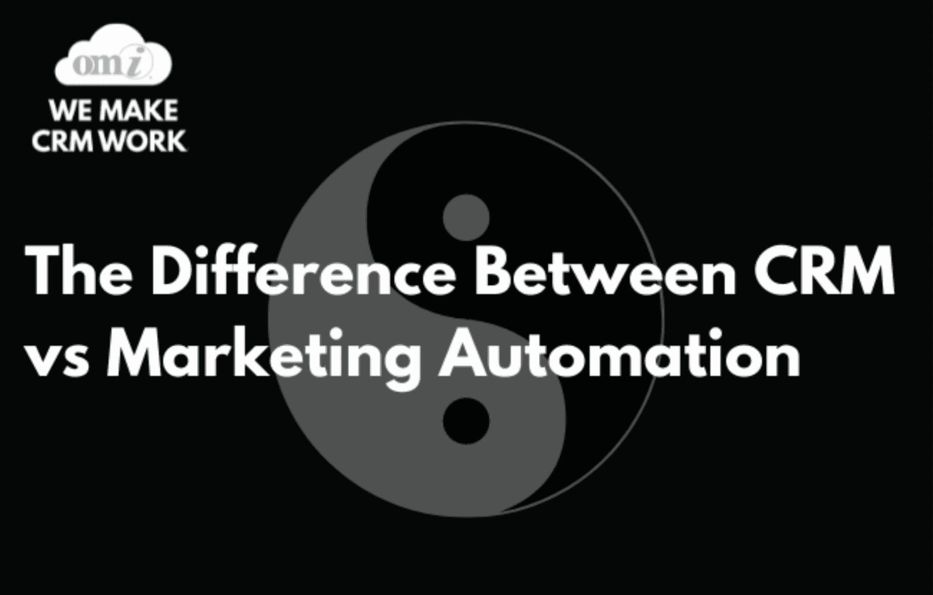 The Difference Between CRM vs Marketing Automation
